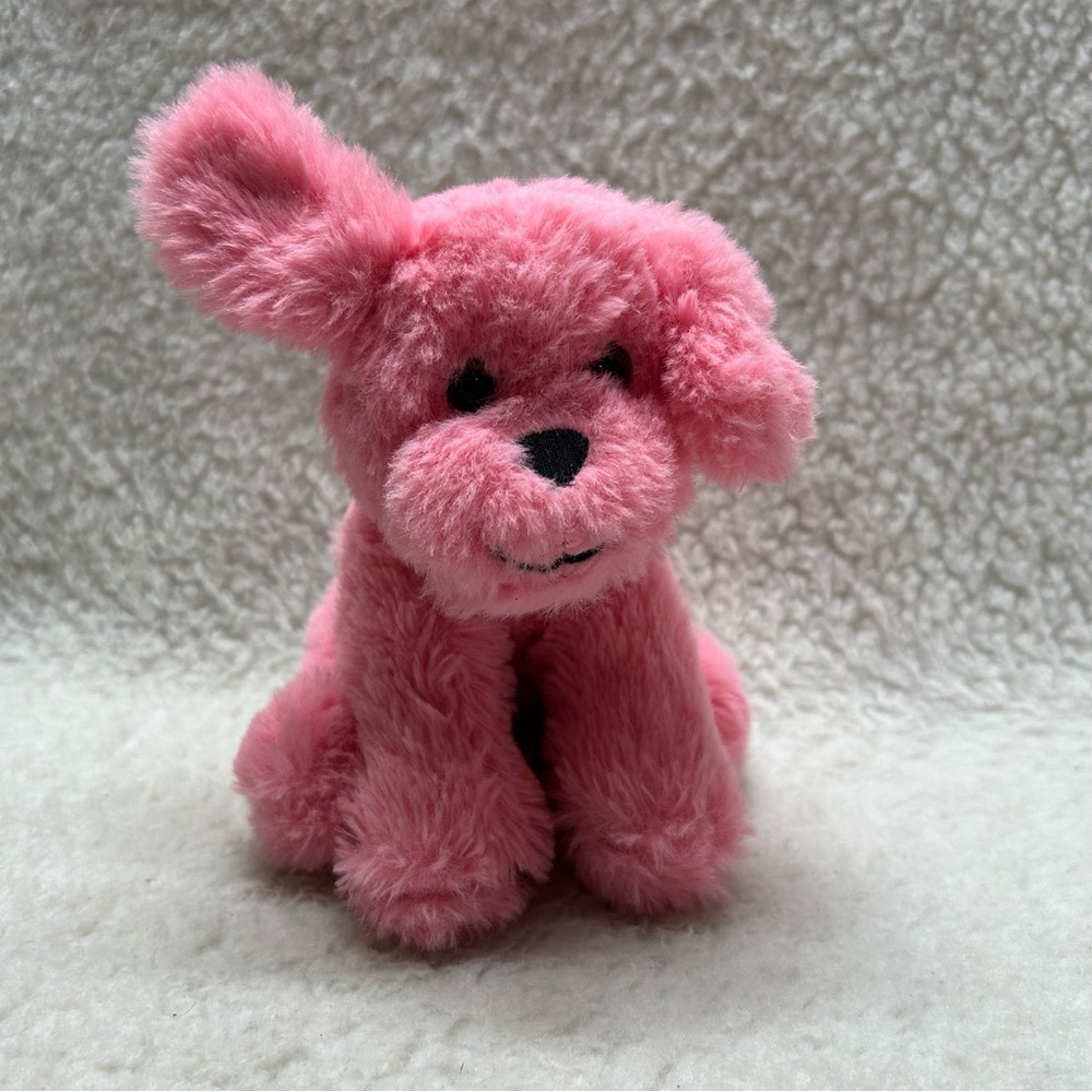 T.A.G. Little Rascals Pink puppy plush 6" doggy #46-006